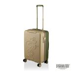 ショッピングスヌーピー スヌーピー ビーグルスカウト ハピタス スーツケース(55L) カーキ SNOOPY