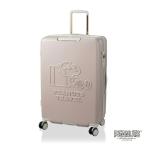 スヌーピー ジョー・クール ジッパータイプ スーツケース 82L (グレージュ) キャリーケース SNOOPY