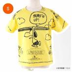 スヌーピー Tシャツ サーフアップ柄 レディース 大人用 Sサイズ イエロー ブーフーウー boofoowoo