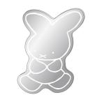 ミッフィー miffy 70th ホワイト デコレーションミラー 鏡