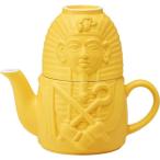 ツタンカーメンのティーフォーワン （1人用ティーセット/ポット・カップ・茶こし） おもしろ食器 キッチン用品