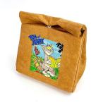 Yahoo! Yahoo!ショッピング(ヤフー ショッピング)トムとジェリー ポスタープリント クラフトバッグ ブルー バッグ ランチ アウトドア 学校 オフィス