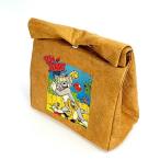 Yahoo! Yahoo!ショッピング(ヤフー ショッピング)トムとジェリー ポスタープリント クラフトバッグ レッド バッグ ランチ アウトドア 学校 オフィス