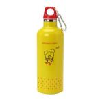 ステン携帯二重ボトル(ステンレス水筒)500ml イエロー 制服 ジャッキー くまのがっこう ランチ用品