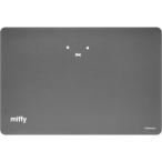 ミッフィー miffy ミッフィー 拭けるランチョンマット顔だけミッフィー キッチン ブラック