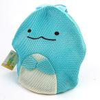 すみっコぐらし とかげ メッシュリュック メッシュ リュック バッグ すみっこぐらし 水色 グッズ