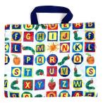 はらぺこあおむし レッスンバッグ ブルーアルファベット 通園通学 サブバック グッズ