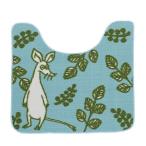 ムーミン トイレタリー2点セット (トイレマット・蓋カバーセット) インザリーフ MOOMIN