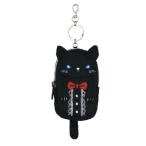 黒猫 エチケットポーチ (キーホルダー/ミニポーチ)