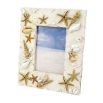 シングルフレーム (写真立て・フォトフレーム) サンドシェル インテリア用品