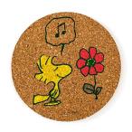 Yahoo! Yahoo!ショッピング(ヤフー ショッピング)スヌーピー ダイカット コースター ウッドストック とお花 キッチン インテリア 日本製