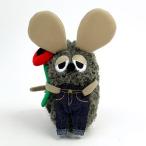 フレデリック × EDWIN ジーンズ持ち グレー ぬいぐるみ マスコット インテリア
