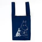ムーミン MOOMIN レジトート S ムーミン エコバッグ バッグ エコ コンパクト 収納 お出かけ 買い物 ネイビー グッズ