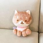 ころころころにゃ しばいぬのこまめ おすわりこまめぬいぐるみ ぬいぐるみ ころころころにゃ 犬 いぬ 茶色 グッズ
