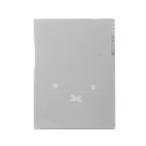  Miffy miffy A4 прозрачный держатель (3 карман ) ( серый ) канцелярские принадлежности прозрачный файл лицо серии 