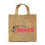 Yahoo! Yahoo!ショッピング(ヤフー ショッピング)スヌーピー IP.スクエアジュート Peanuts SMACK 茶色 バッグ レジャー サマー アウトドア