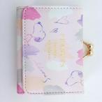 【在庫限り】PEANUTS スヌーピー スヌーピー ココアート コンパクト財布 水彩 ピンク  （ＯＲＳＰ）