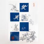 ミッフィー 鳥獣戯画 miffy×鳥獣戯画 コラボ A4クリアファイル 青灰・4マス グッズ