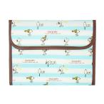 スヌーピー マルチケース (母子手帳ケース/保険証ケース/診察券ケース) ブルー