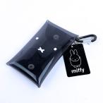 miffy ミッフィー クリアマルチケースS BK おかお マルチケース ブラック グッズ  (MCOR)