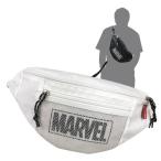 アメコミ マーベル MARVEL ウエストバッグ ウエストポーチ ホワイト グッズ  (MCOR)