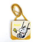 スヌーピー SNOOPY ダイカット ハンカチポーチ YE イエロー グッズ  (MCOR)