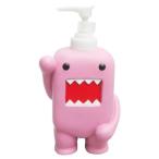 どーもくん ソープディスペンサー (ハンドソープボトル) ピンク 洗面収納用品