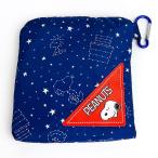 スヌーピー PEANUTS レイニーキャップ 星空 SNOOPY レイニーキャップ カバー 自転車 カゴ レインキャップ 雨 ネイビー