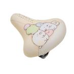 すみっコぐらし フルカラーチャリCAP (自転車用 サドルカバー/サドルキャップ) 集合アップ柄