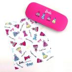 バービー メガネケース PK ドレス Barbie メガネケース ピンク