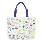 スヌーピー 保冷ランチバッグ (お弁当袋) L ランチタイム 総柄 ランチ用品 (ORSN)