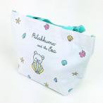 リラックマ ミニトート シェル ＷＨ リラックマ ミニトート ミニバッグ バッグ リラックマ 水色 グッズ  (ＭＣＯＲ)