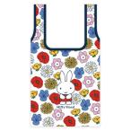 Yahoo! Yahoo!ショッピング(ヤフー ショッピング)ミッフィー フローラル エコバッグ ホワイト 総柄 Miffy floral  マルシェバッグ