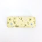 ピーナッツ スヌーピー メガネケース クロス付き スクエア 花柄 チラシ スヌーピー グッズ  (MCOR)