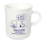 スヌーピー &amp; チャーリー・ブラウン コーヒーマグ (マグカップ) ネイビー マグカップシリーズ ヴィンテージ (ORSN)