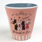 リサとガスパール メラミンカップ SANTEPK GL コップ グッズ  (MCOR)
