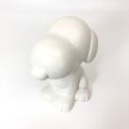 PEANUTS スヌーピー 貯金箱 モノトーン WH 大 スヌーピー バンク ホワイト グッズ