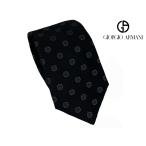 joru geo Armani GIORGIO ARMANI 360087 2F297 00020 BLACK черный земля оттенок черного полька-дот точка рисунок галстук 