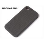 DSQUARED2 W12 IT5011 V337 82 ロゴ柄 ミリタリーグリーン系 シリコン iPhone 4 用 保護ケース アイホン4 カバー