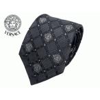  Versace ICR7001 IT00154 I4006 GRIGIO silver gray серия mete.-sa рисунок ввод оттенок черного серый ka в клетку темно-серый серия галстук 