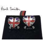 Yahoo! Yahoo!ショッピング(ヤフー ショッピング)ポールスミス カフスボタン Paul Smith ATXC CUFF HEART MEN CUFFLINK FLAG HEART ロゴ入り イギリス国旗 ユニオンジャック ハート型 カフリンクス