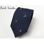  Paul Smith галстук Paul Smith ATXC 765L C30 темно-синий земля оттенок голубого футбол плеер рисунок narrow галстук 