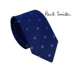  Paul Smith M1A 765L AT135 темно-синий оттенок голубого земля оттенок голубого цветок рисунок X оттенок белого булавка точка рисунок шелк Jaguar do narrow галстук 
