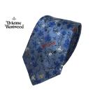  Vivienne Westwood галстук Vivienne Westwood 81050001 10604 K201 LIGHT BLUE оттенок голубого земля многоцветный ORBo-b рисунок X цветок рисунок галстук 
