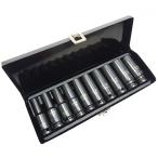 【訳あり品】1/2（12.7） インパクトソケットセット インパクト用ディープソケット 面接触タイプ 8mm 10mm 12mm 14mm 15mm 17mm 19mm 21mm 22mm 24mm