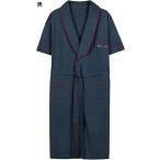 パジャマカップル夏半袖ワンピース綿...