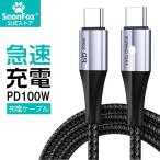 Type-C to Type-C PD充電ケーブル 100W PD充電対応 5A超急速充電に対応 断線防止 頑丈かつ柔軟性 スマートIC搭載 高速転送速度 0.25M 1M 2M