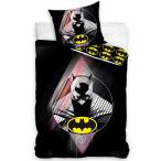 (バットマン) Batman オフィシャル商品 キッズ・子供 コットン 掛け布団カバー・枕カバー セット AG1785 (ブラック