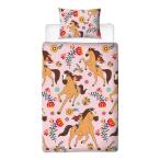 (スピリット 未知への冒険) Spirit Untamed オフィシャル商品 キッズ・子供用 掛け布団カバー・枕カバーセット AG22