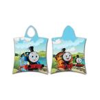 (きかんしゃトーマス) Thomas And Friends オフィシャル商品 ロゴ タオル フード付き ビーチタオル バスタオル AG3357